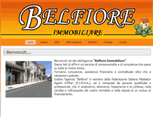 Tablet Screenshot of belfioreimmobiliare.com